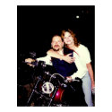 Aunt Sharon on a Harley posters by YonnisWackyWorkshop Aunt Sharon on a Harley posters
