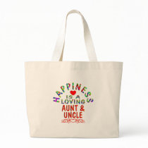 Aunt & Uncle Happiness Canvas Bag