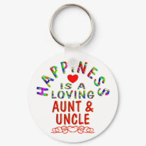 Aunt & Uncle Happiness keychains