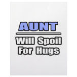 Aunt...Will Spoil For Hugs Letterhead Design