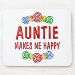 Auntie Happiness Mousepads