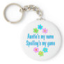 Auntie Spoils Key Chain