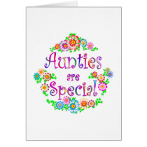 AUNTIES are Special Cards