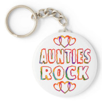 Aunties Rock Keychain