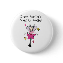 Auntie's Special Angel Pinback Buttons