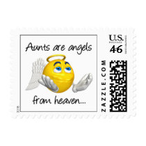 Aunts Are Angels Stamp