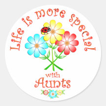 Aunts are Special Stickers