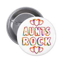 Aunts Rock Buttons