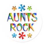 AUNTS ROCK STICKERS