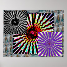 Aura and Energy Balancing Vibes - holistic arts Posters