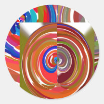Aura Cycles - Color Therapy n Meditation Mandala 1 Sticker