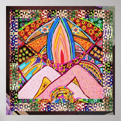 Aura of Orgasm : Artistic Symbolism Poster by doonagiri