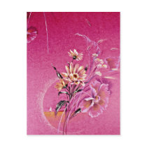 Aura Yellow flowers Post Cards