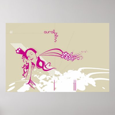 auralbliss poster by kemikal