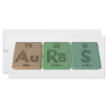 Auras-Au-Ra-S-Gold-Radium-Sulfur rack cards
