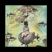 Aurelia and her Jelly Cruiser magnets