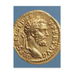 Aureus  of Septimius Severus Postcard