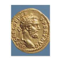 Aureus  of Septimius Severus Postcard