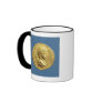 Aureus  with head of Carcalla  grapes Coffee Mugs