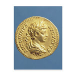 Aureus  with head of Carcalla  grapes Postcards