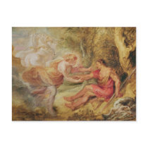 Aurora Abducting Cephalus, 1636 Postcards