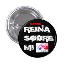 aurora album cover, REINASOBREMI, AURORA Pinback Button