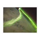 Aurora Australis from International Space Station Post Card