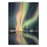 AURORA BOERALIS by SHARON SHARPE Greeting Card