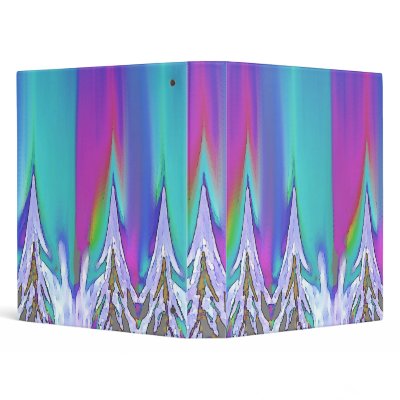 Aurora Borealis in Winter Binder by GodwinsEnterprises