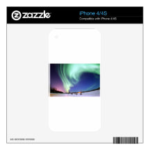 Aurora Borealis iPhone 4 Skins