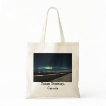 Aurora Borealis Night; Yukon Territory, Canada Bag