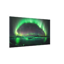 Aurora Borealis - Northern Lights Stretched Canvas Prints