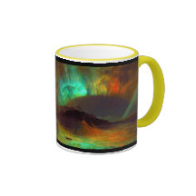 Aurora Borealis,  Northern Lights Coffee Mugs