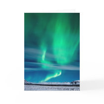 Aurora Borealis over Mosfellsheiði Greeting Cards