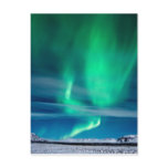 Aurora Borealis over Mosfellsheiði Postcard