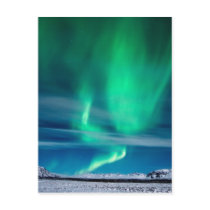 Aurora Borealis over Mosfellsheiði postcards by icelandphotoblog Aurora Borealis over Mosfellsheiði postcards