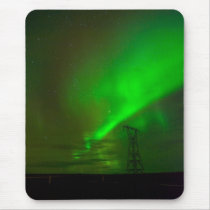 Aurora Borealis over Nesjavellir Mouse Pad