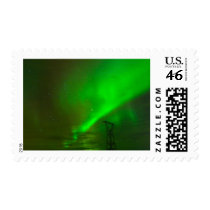 Aurora Borealis over Nesjavellir stamps