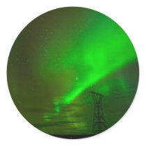 Aurora Borealis over Nesjavellir stickers by icelandphotoblog Aurora Borealis over Nesjavellir stickers