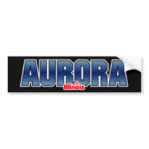 Aurora Bumper Bumper Sticker