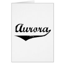 Aurora Greeting Card