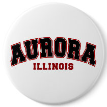 Aurora Collegiate buttons by TurnRight Aurora Collegiate buttons