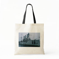 Aurora cruiser, St. Petersburg, Russia Canvas Bags