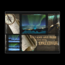 Aurora Dreams Postcard postcards