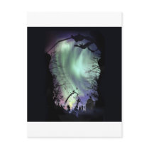 aurora graveyard postcard