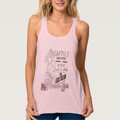 Aurora - Happily Ever After Flowy Racerback Tank Top