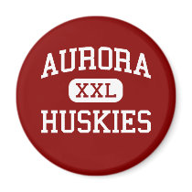Aurora - Huskies - High School - Aurora Nebraska magnets
