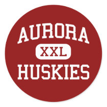 Aurora - Huskies - Junior - Aurora Nebraska stickers by customteamsportswear Aurora - Huskies - Junior - Aurora Nebraska stickers