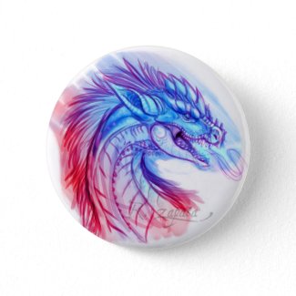 Aurora Ice dragon button