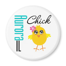 Aurora IL Chick magnets